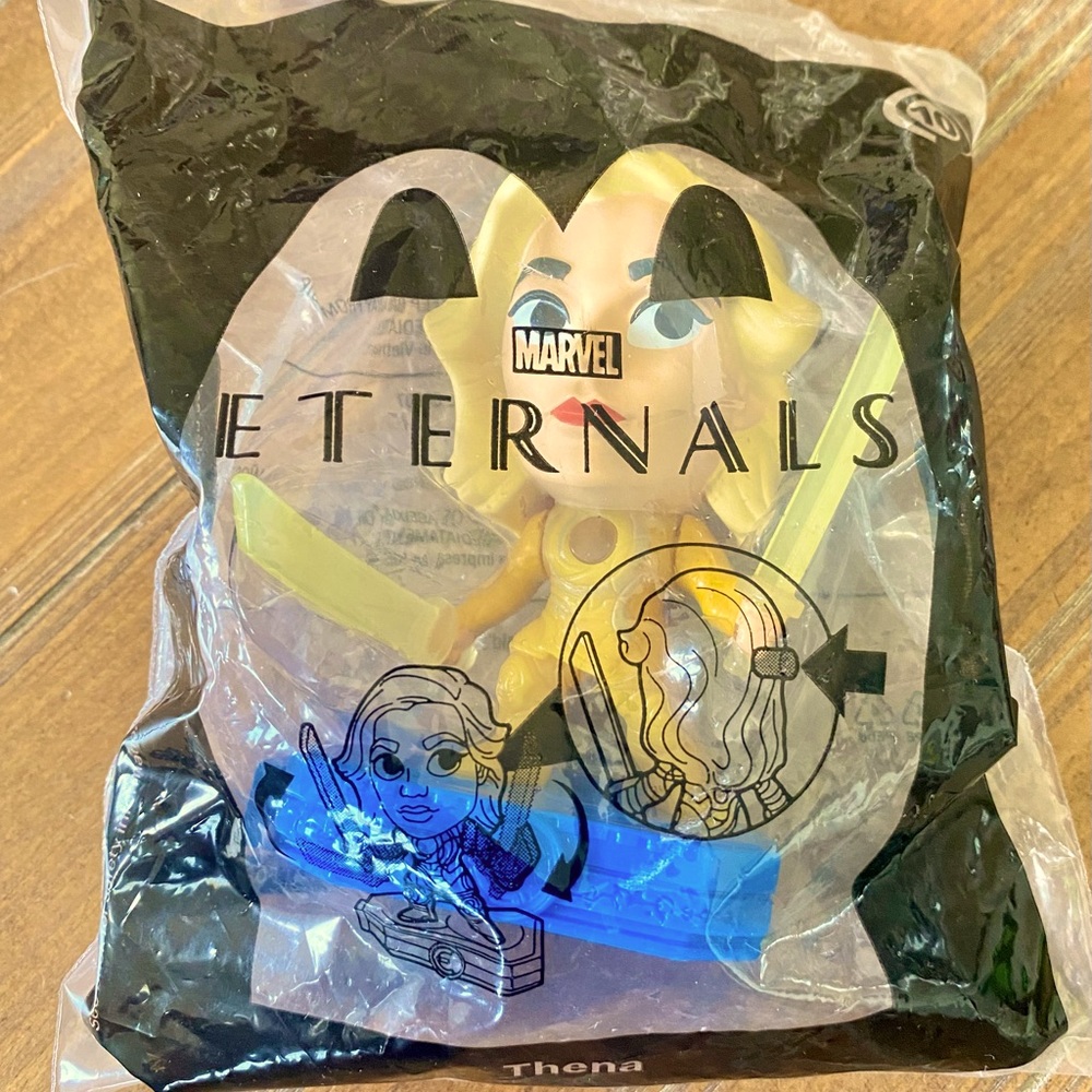 Marvel's Eternals "Thena" Mcdonald's Fast Food Happy Meal Toy 10